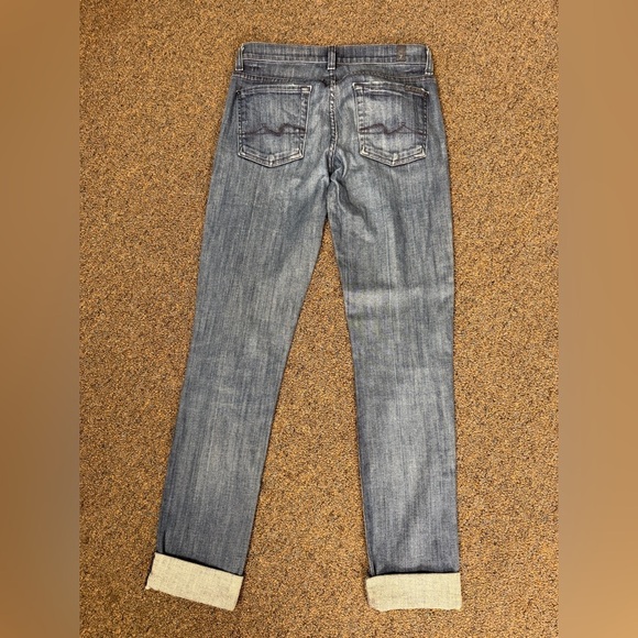 Citizens Of Humanity Roxanne Jean Pants Rolled Hem Size 27 Women Denim - Picture 3 of 12